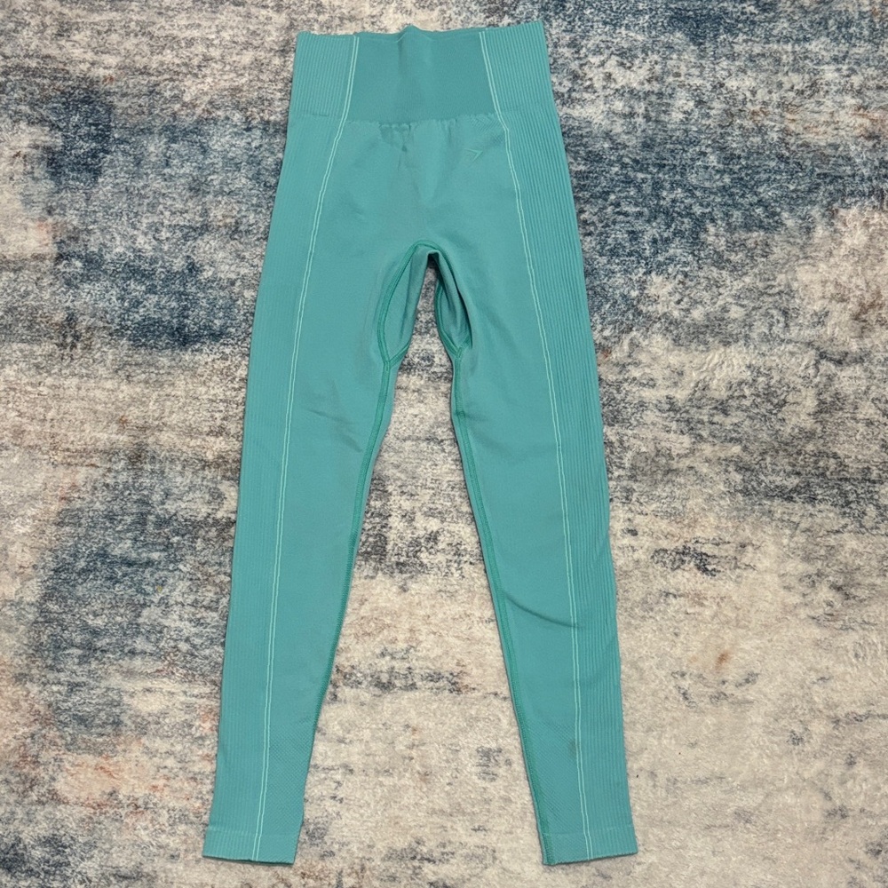 Gymshark Teal High-Waist Leggings